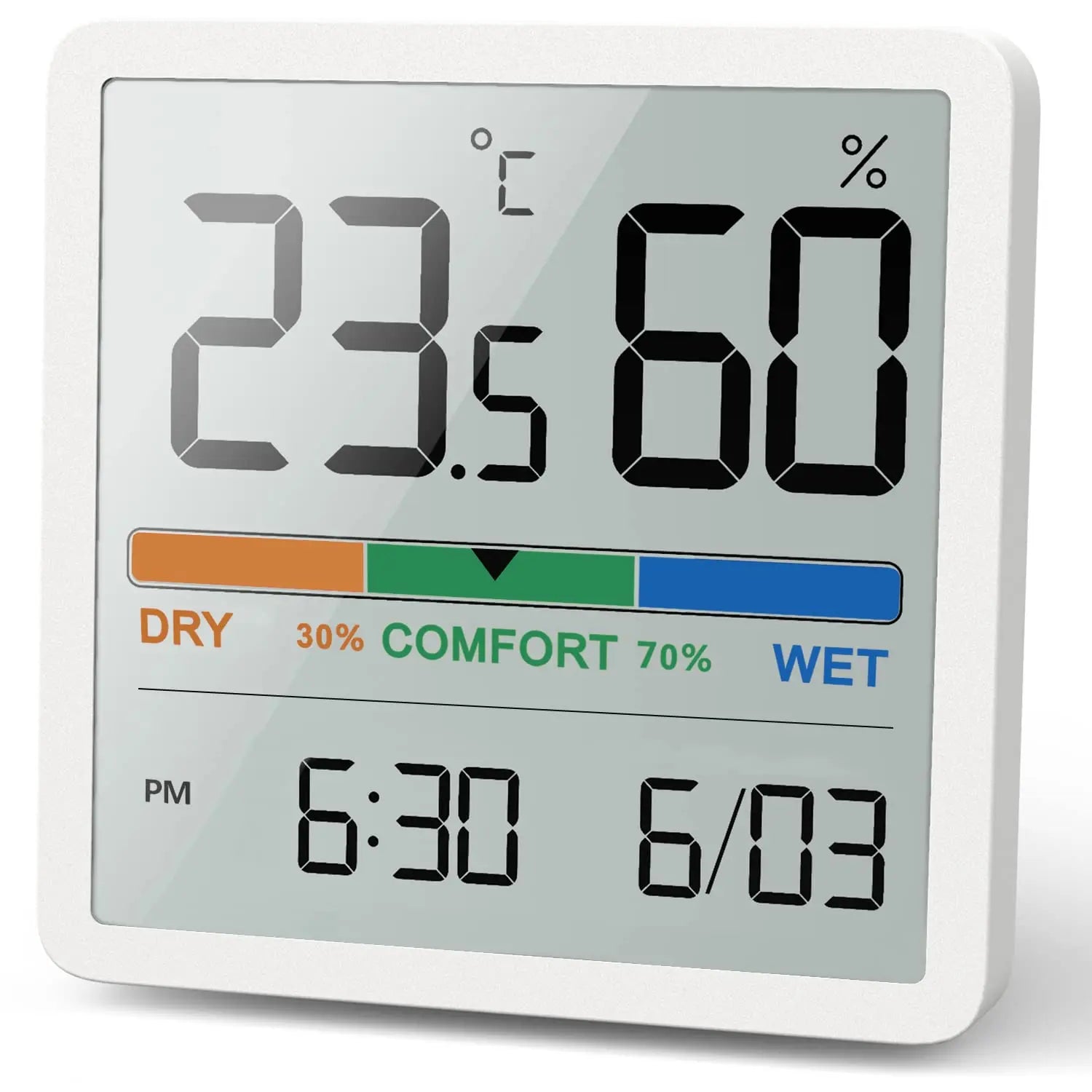 Medidor de humedad y temperatura interior